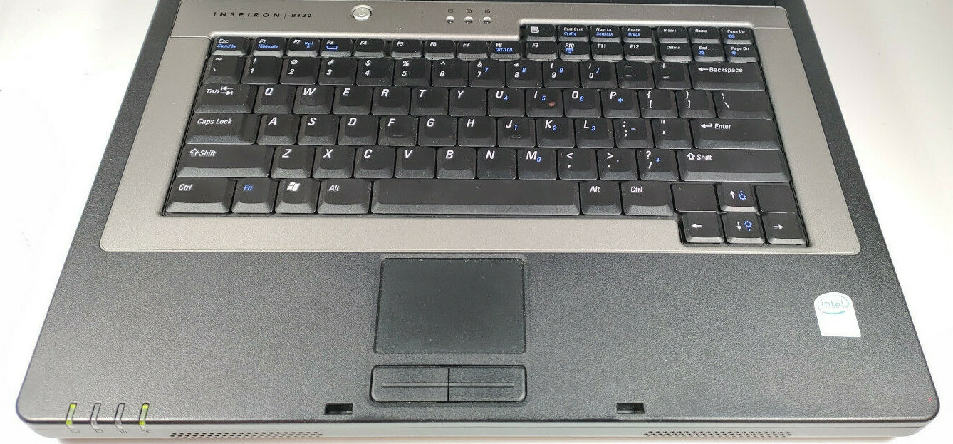 Dell Inspiron B130 14″ Intel Celeron M 380 1.6 GHZ 2GB RAM 40GB HDD Win XP