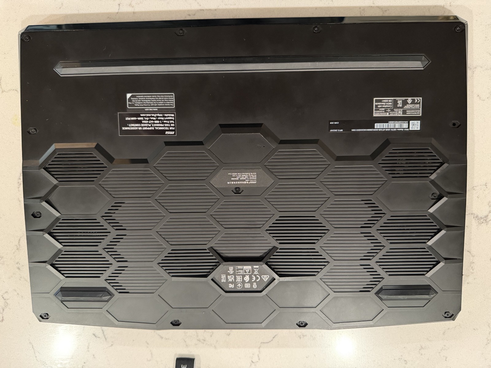 MSI Raider GE76 with 64GB RAM, 2TB SSD, 12th Gen Intel i9, Nvidia RTX 3060
