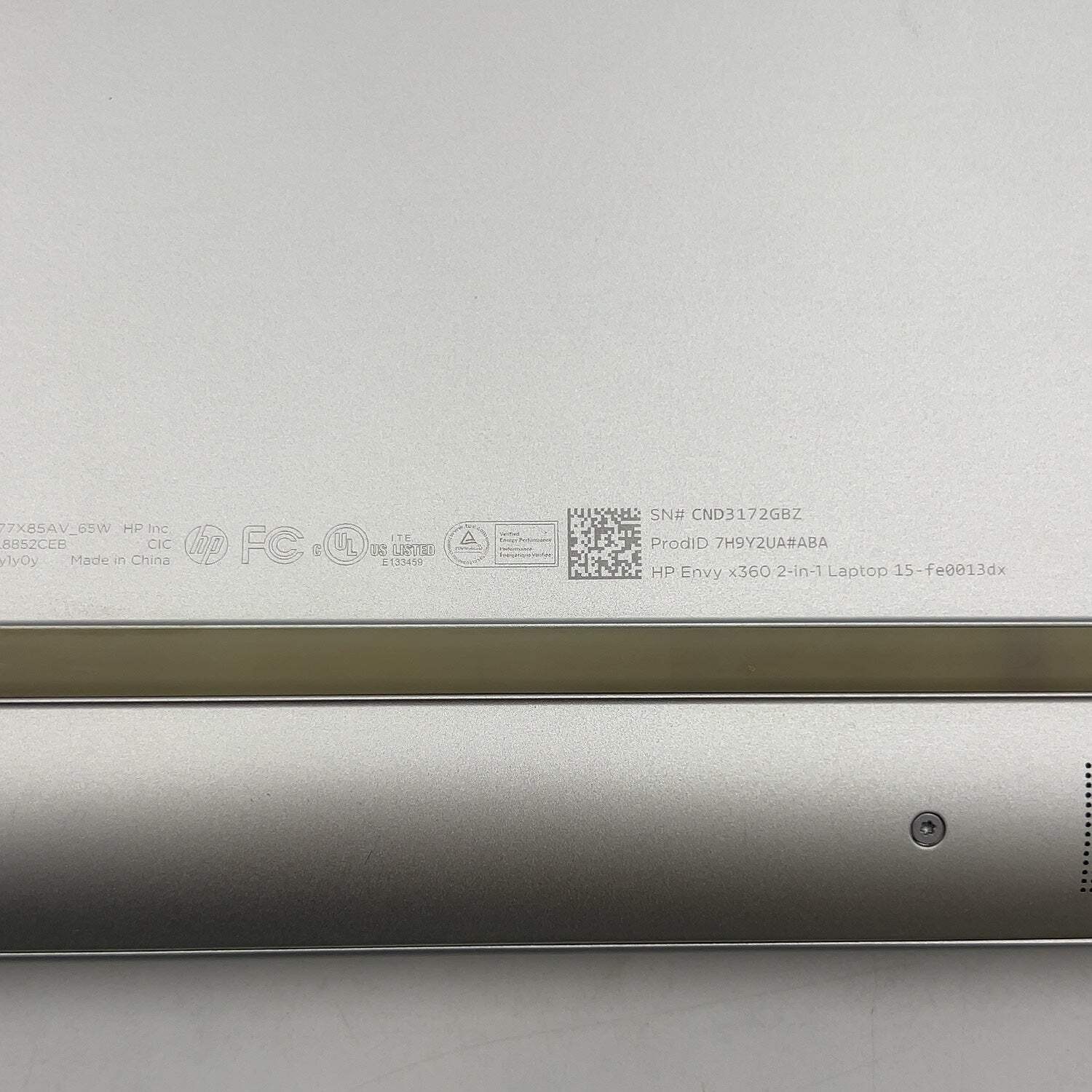 Broken HP Envy x360 15-FE0013DX 15.6″ i5-1335U 1.3GHz 8GB RAM 256GB SSD READ