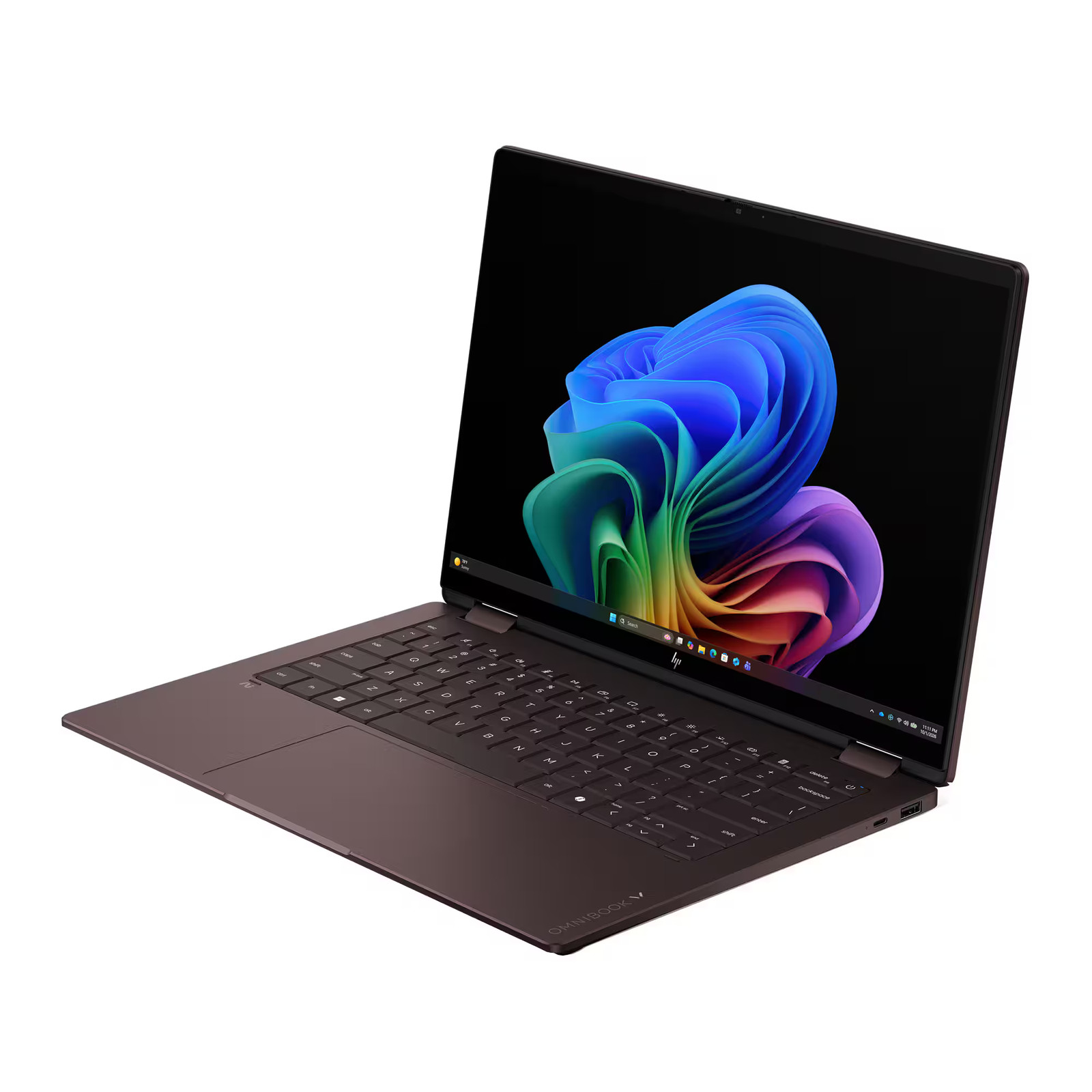 HP – OmniBook X Flip 2-in-1 – 14″ 2K OLED Touchscreen Laptop – AMD Ryzen AI 7…