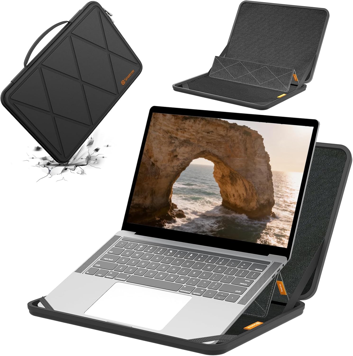 Hard Protective Case Sleeve for 13″ Laptops – Compatible with Lenovo, HP, Dell