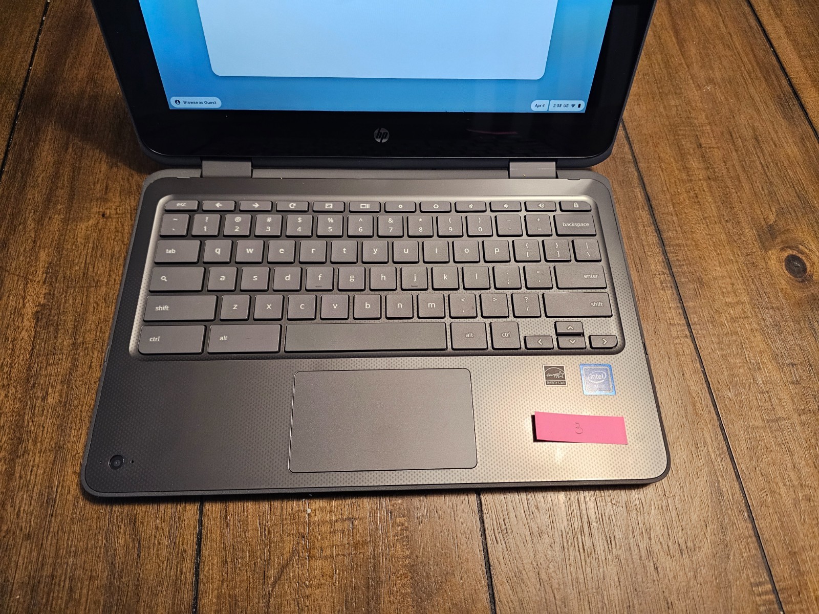 HP Chromebook 11 G6 EE Intel Celeron N3350@1.1GHz 4GB RAM 32GB SSD | LP78DS