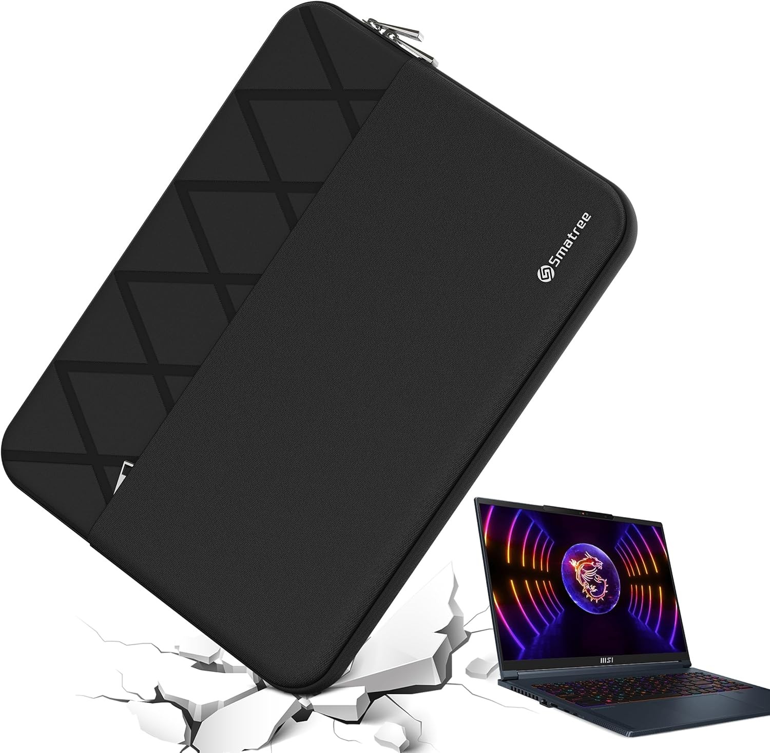 16 inch Laptop Sleeve for MSI Stealth 16/16 AI, Crosshair 16, CreatorPro M16 HX