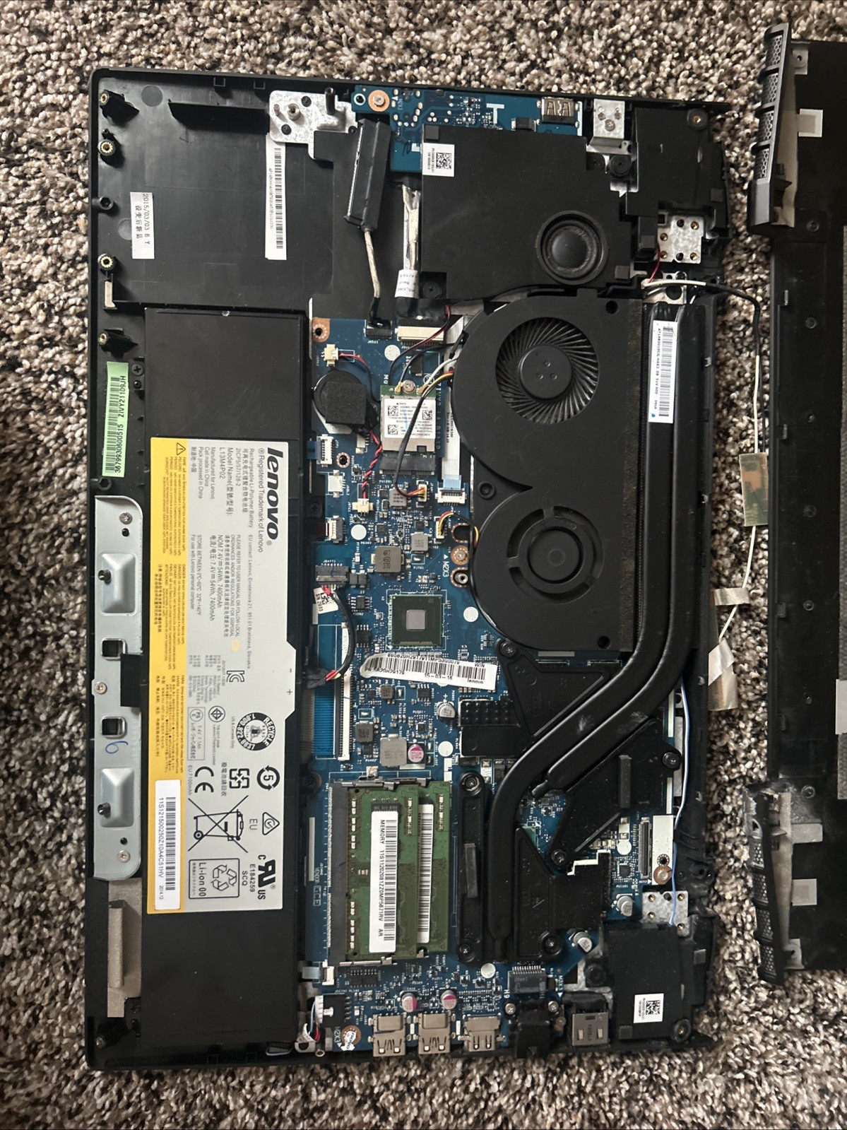 Lenovo Y50-70 Touch Gaming Laptop, *No Screen*