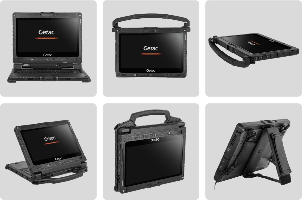 Getac K120 Fully Rugged Tablet PC 12.5″ 1080P Touchscreen i7 16GB 256GB Pro