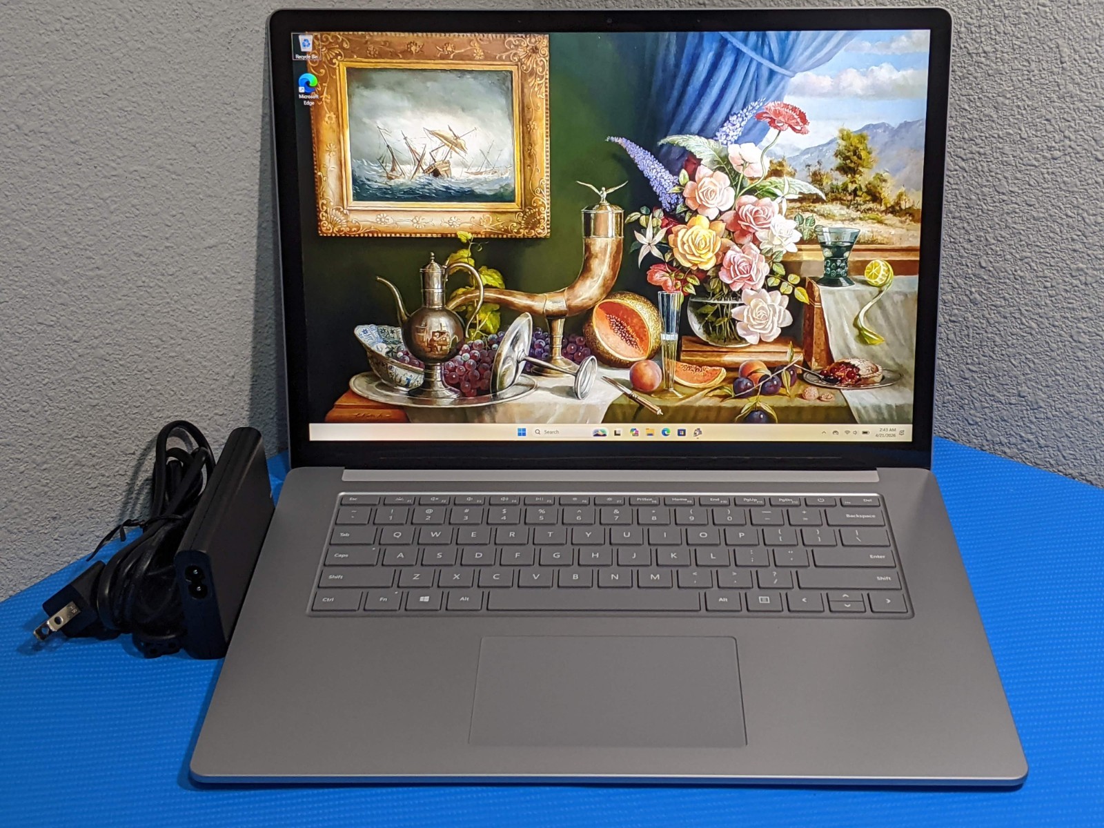 MS Surface Laptop 3 1872 15″2496×1664 TOUCH i7-1065G7 1.3GHz 16GB 512GB W11P +PA