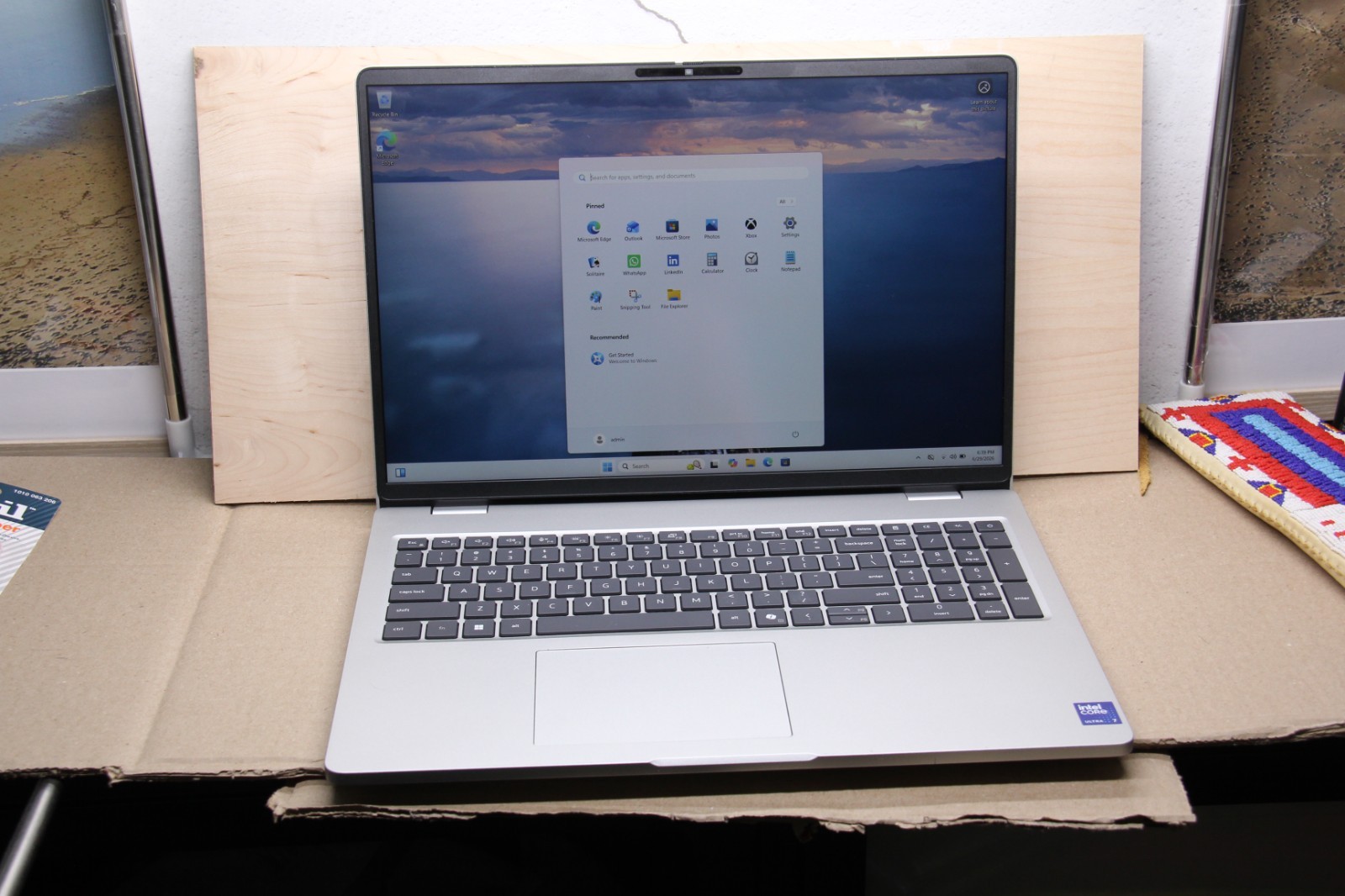 Dell Pro 16 PC16250 Core Ultra 7 255U 16GB RAM 512GB SSD – FHD – Fast SHIP – 16″