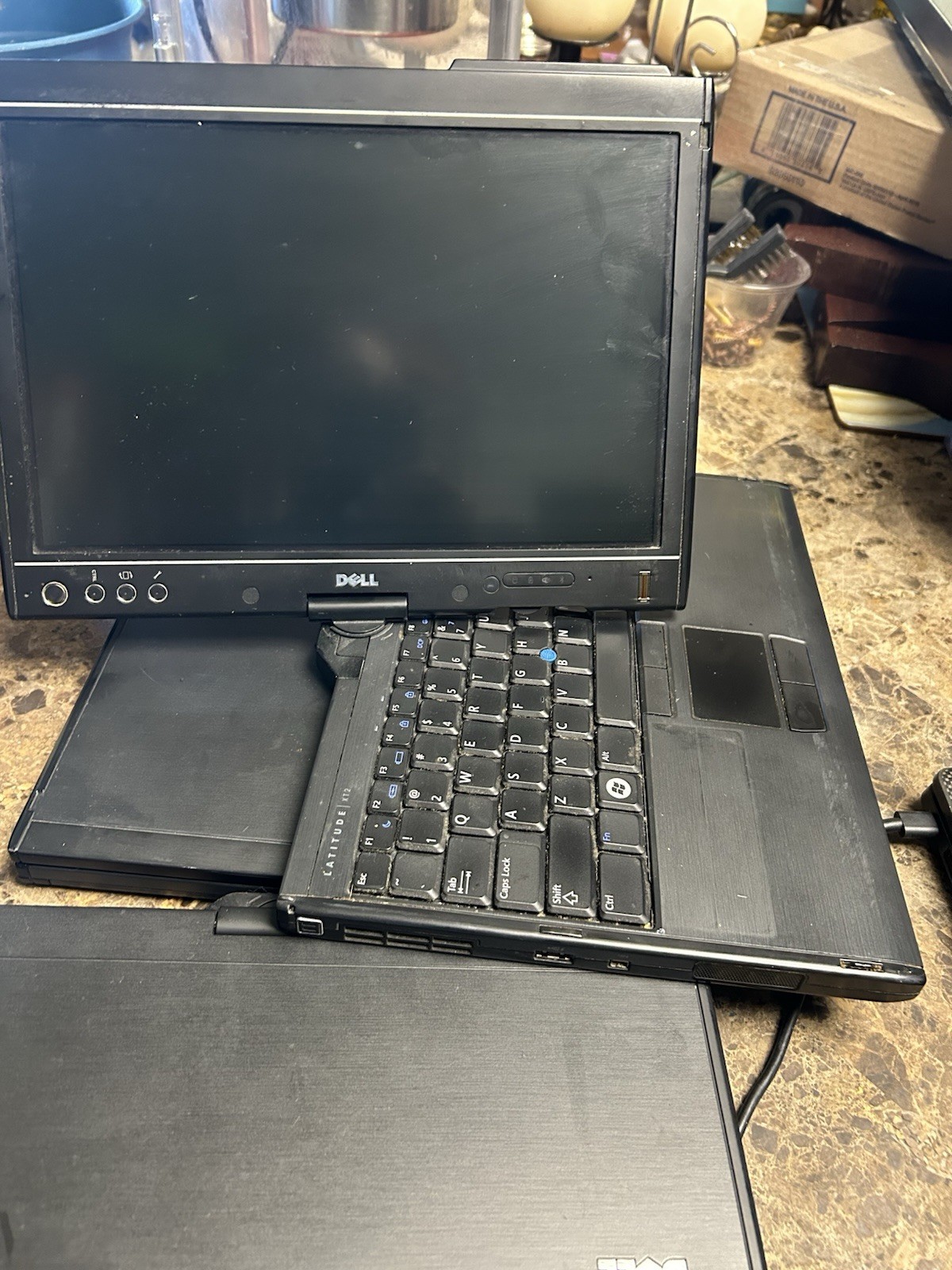 3 Dell Latitude XT2 12.1″ Intel Core 2 Duo 2GB RAM HDD No OS Black Wi-Fi