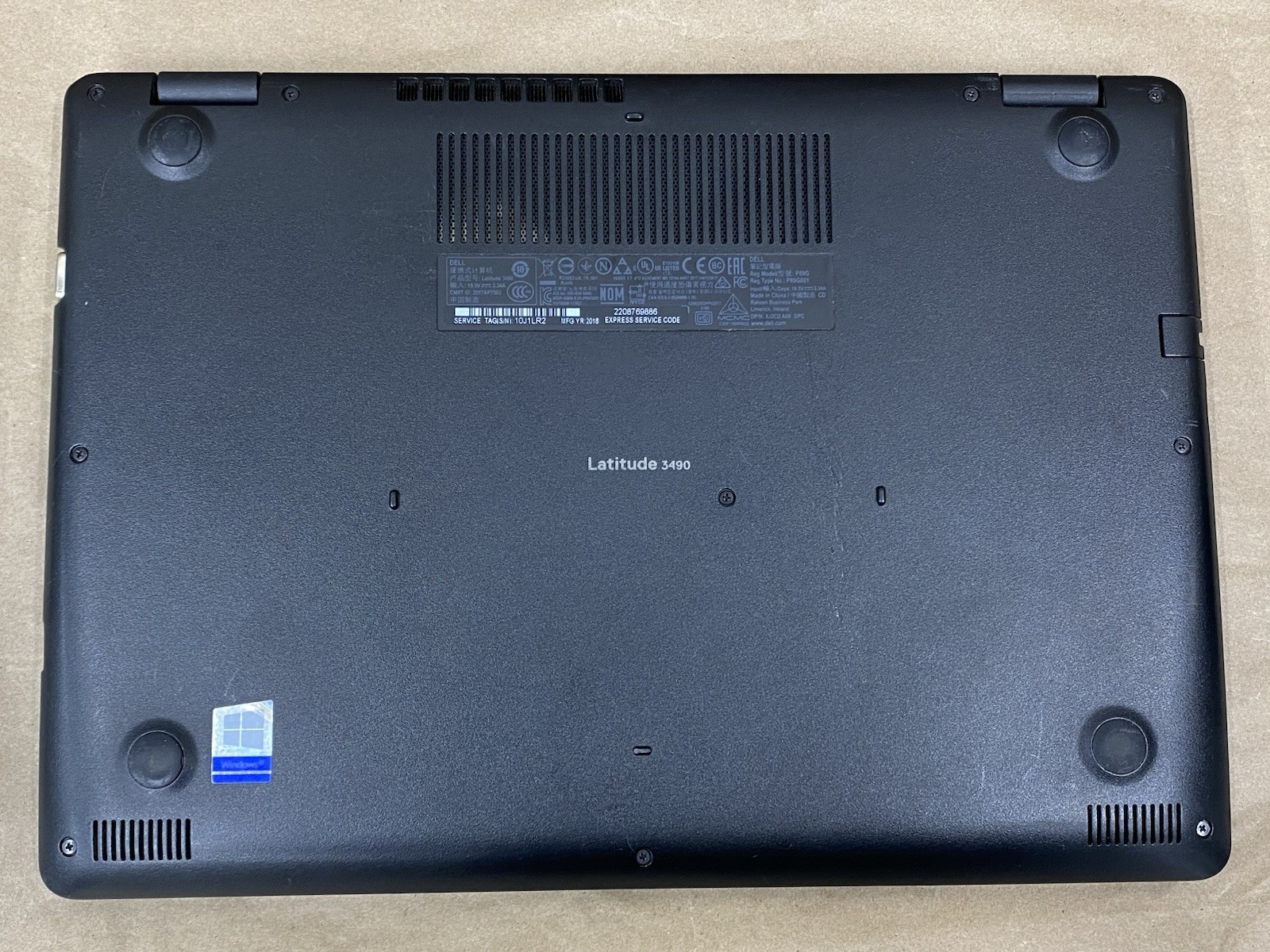 Dell Latitude 3490 – 14″ FHD i5-8250U – 4GB – 128GB SSD – Win 11 Pro BIOS LOCKED
