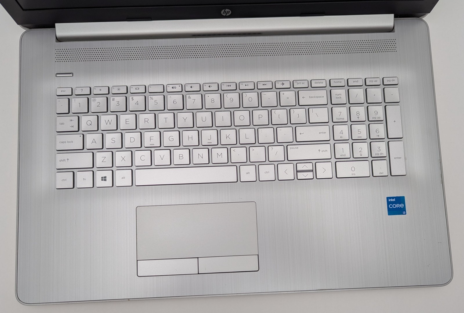 Incomplete HP 17-by4022wm 17.3″ Laptop i3-1115G4 3.00GHz 8GB RAM *KEYBOARD ISSUE