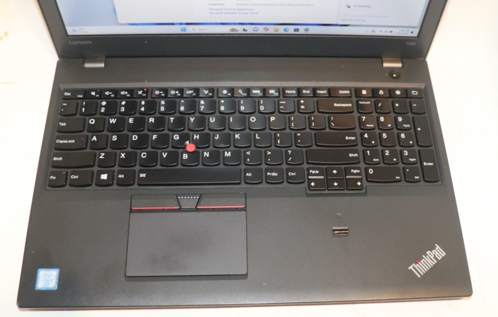 Lenovo ThinkPad T560|Core i7@2.60GHz|16GB RAM|240GB SSD|WIN 11. PROF|Webcam
