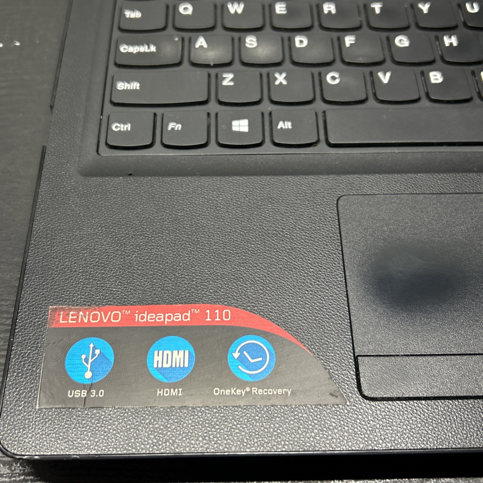 Lenovo Ideapad 110 Laptop – Good Screen – Intel i3-6100U Parts, No Charger