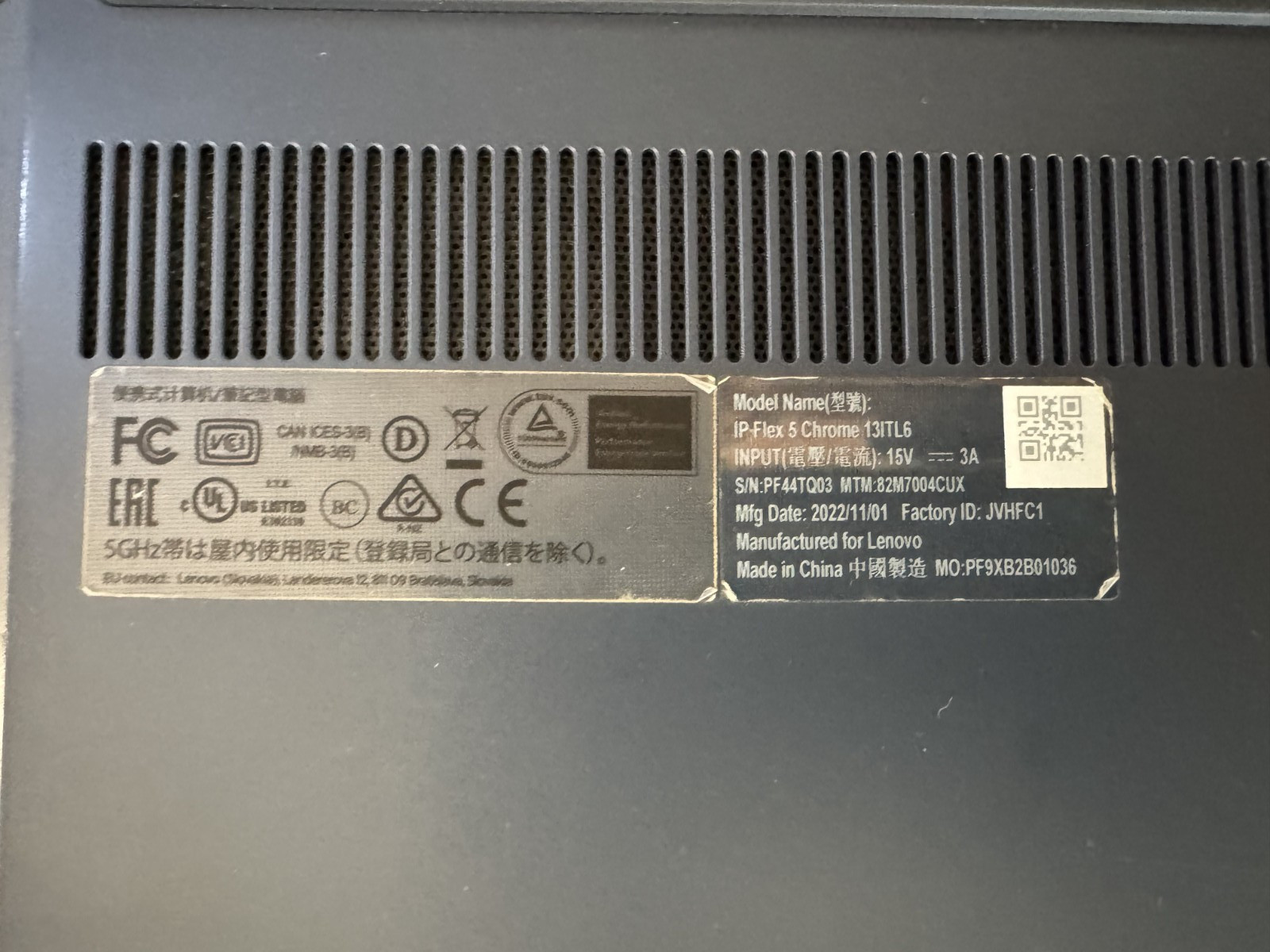 Lenovo IP Flex 5 13ITL6 13.5 2-in-1 Touch i3-1115G4 3.00 8GB (NO SSD,AC,OS) READ
