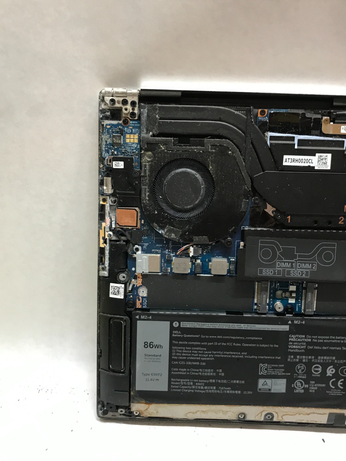 Dell XPS 15 9520 15″ Intel Core i5-12500H NO RAM NO SSD For Parts READ DESC – DW