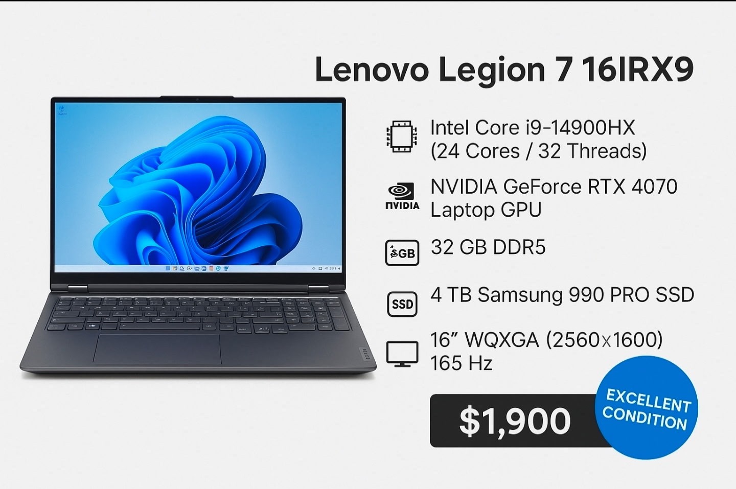 lenovo legion pro 7i rtx 4070