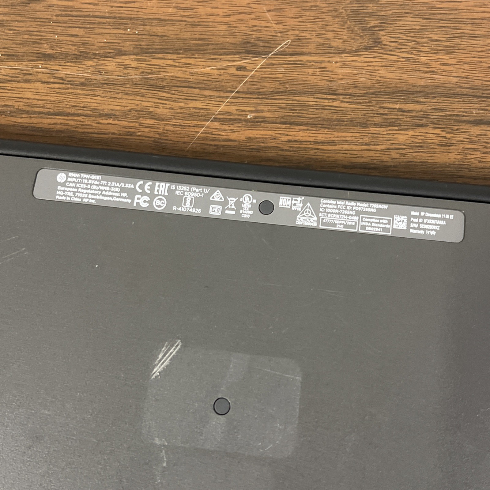 Lot 4 HP Chromebook 11 G5 EE PARTS/REPAIR – ⚠️ POWER ON, BAD BATTERIES