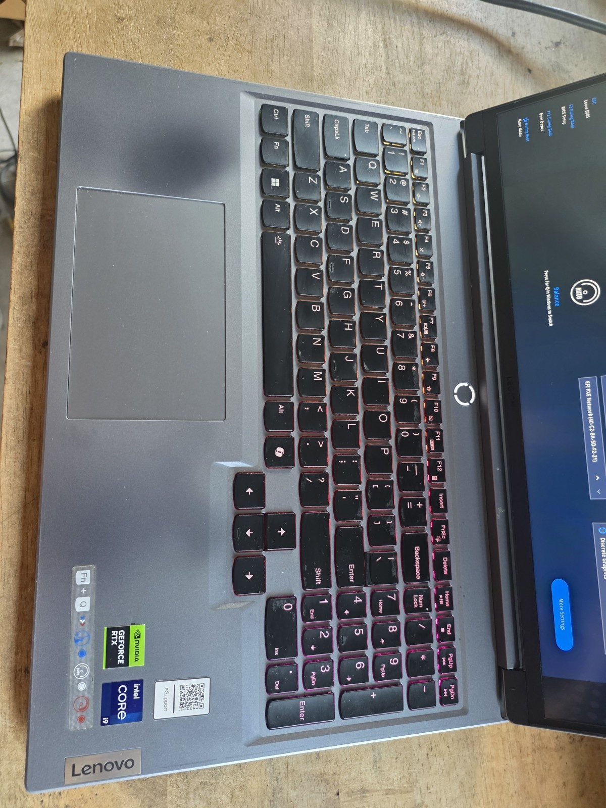 Lenovo LEGION 5 16IRX9 16″ Laptop Intel Core i9-14900HX 32 GB 1 TB Rtx4060 B