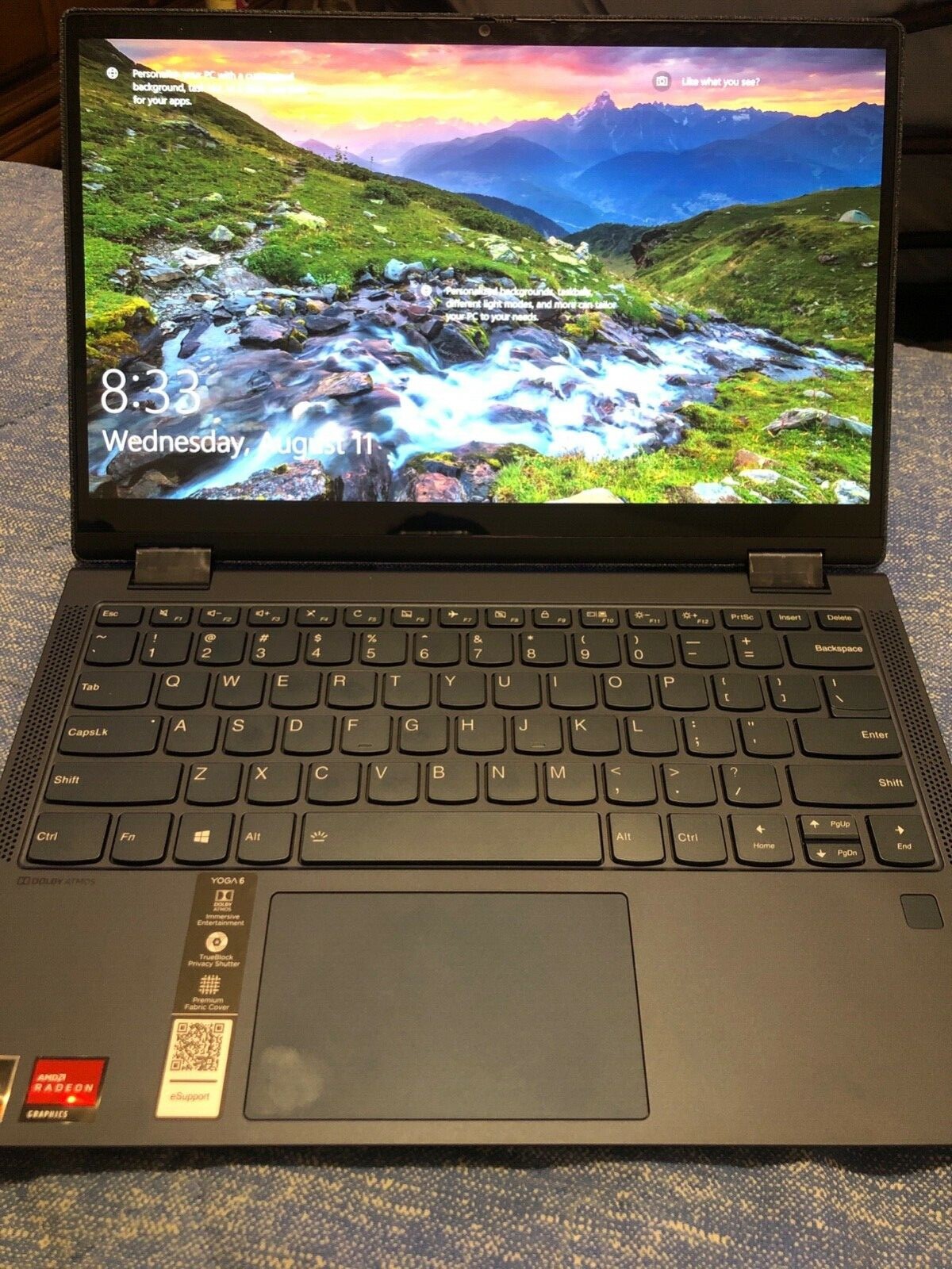 Lenovo Yoga 6 13ARE05 Navy Blue/Black Brand New Laptop