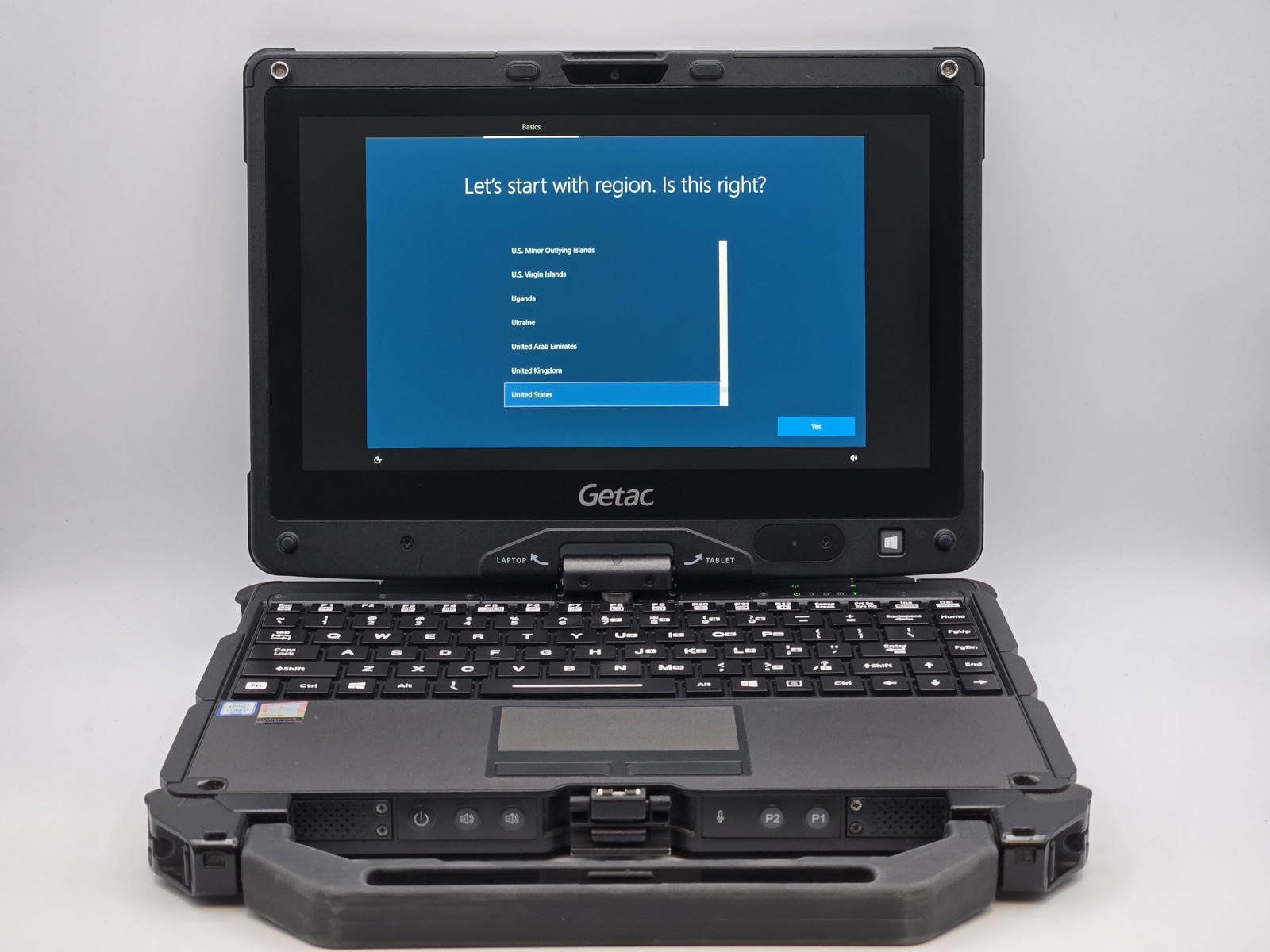 Getac V110G4 2-in-1 11″ HD Touch I5-7200U Backlit 256GB SSD 8GB W10P *READ*