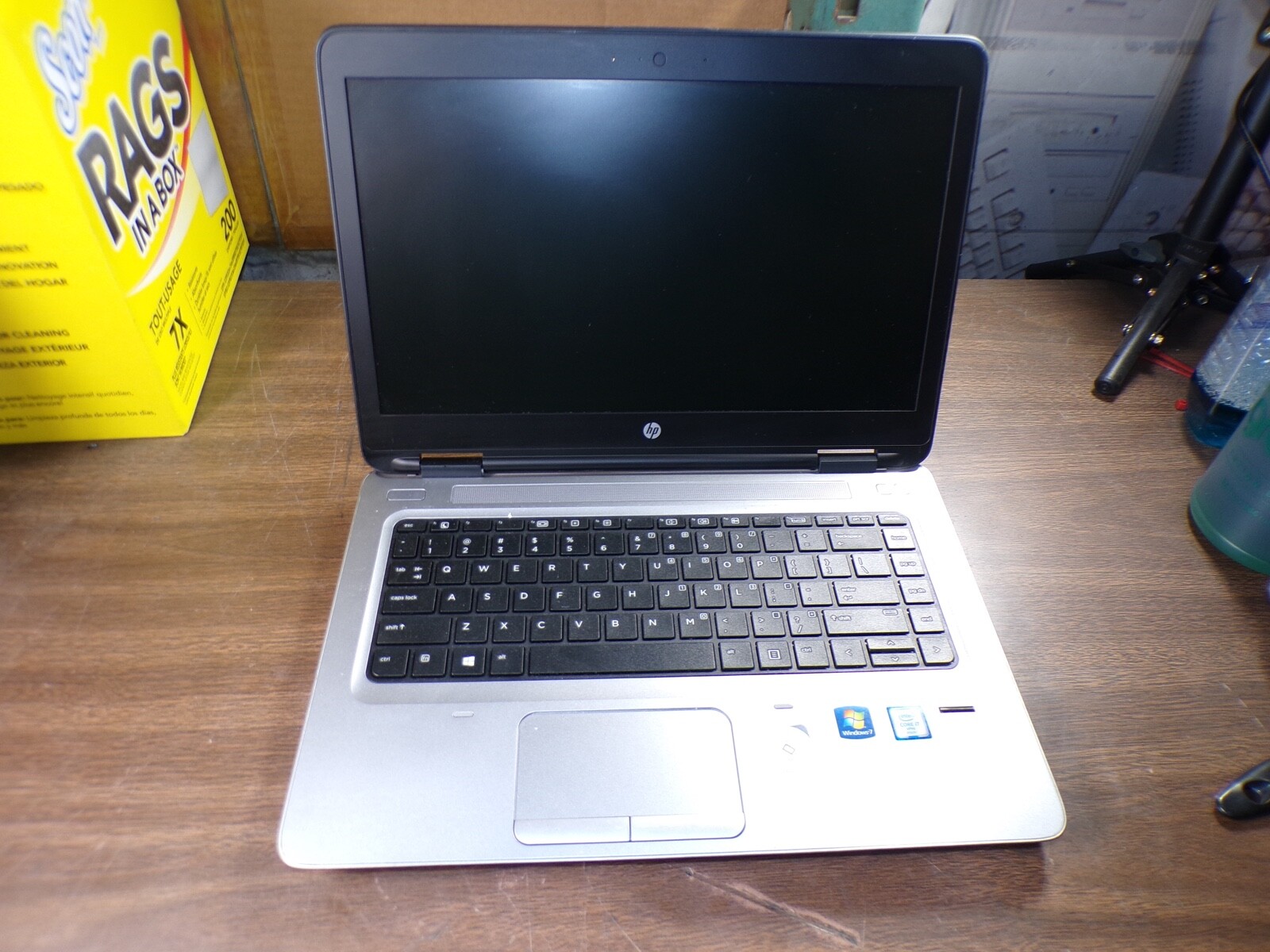 HP PROBOOK 640 G2 INTEL CORE i7-6600U 2.60GHZ 8GB RAM **BIOS L0CKED /NO BATTERY