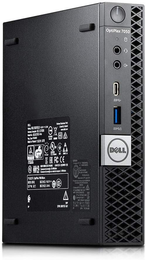 Dell OptiPlex 7050 Micro Intel Quad i5-6600T 2.7 GHz 8 GB RAM 128 GB SSD Win 10P