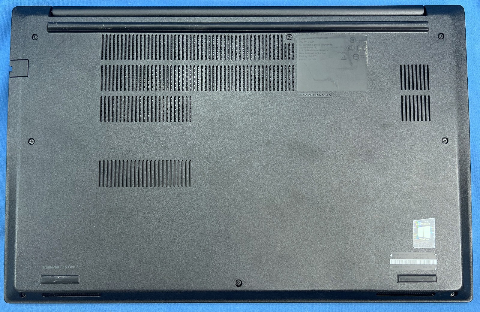 Lenovo Thinkpad E15 Gen 2 Laptop – Ryzen 5 4500U, 16GB RAM, 512GB NVMe – Win11