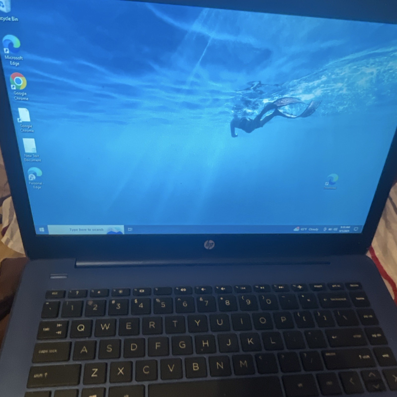 HP Stream 14″ Blue Notebook Laptop Windows 10 Built-in Webcam Wi-Fi USB HDMI