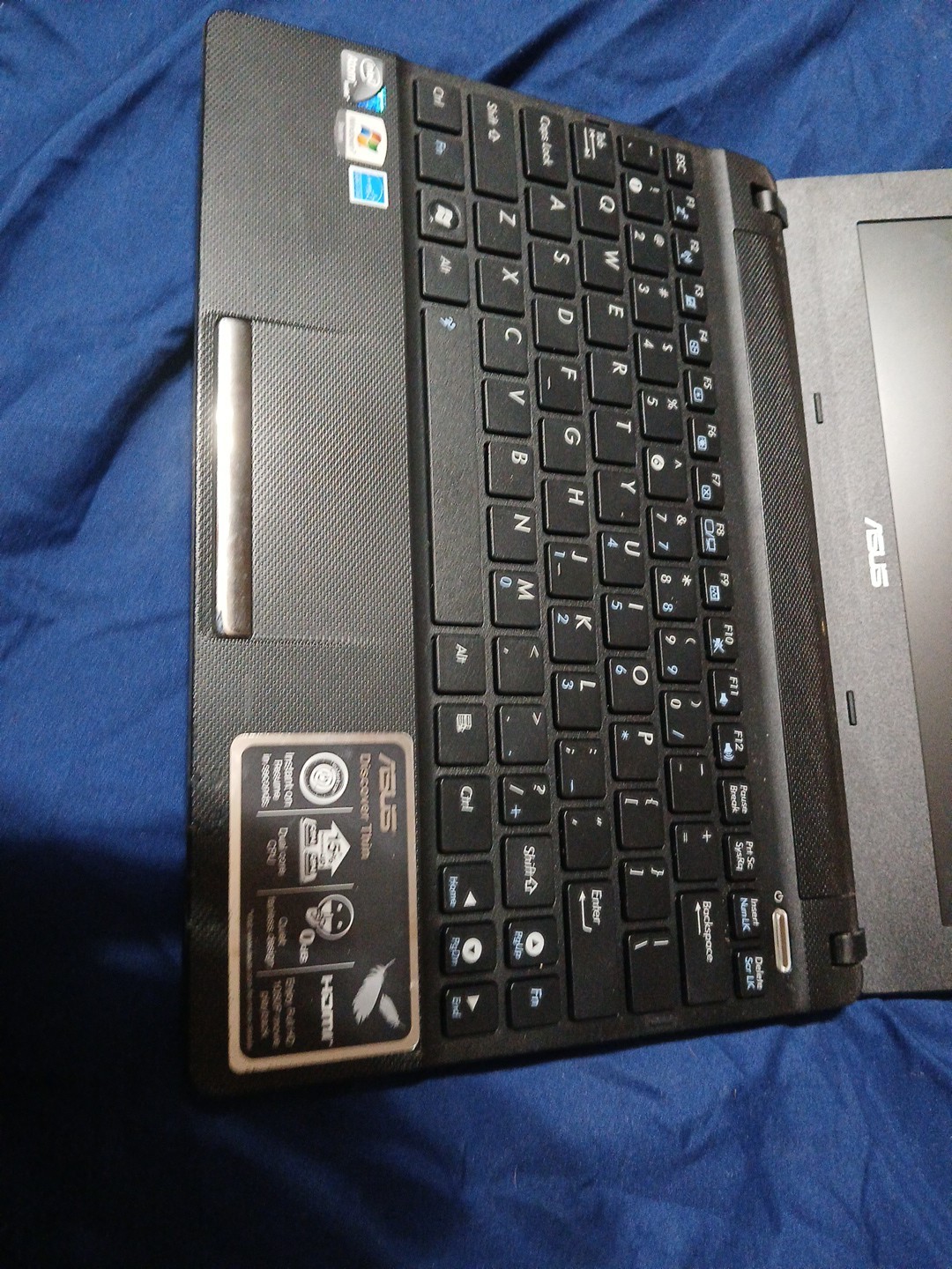 ASUS Eee Pc X101CH 10.1” Netbook Computer Untested For Parts Or Repair