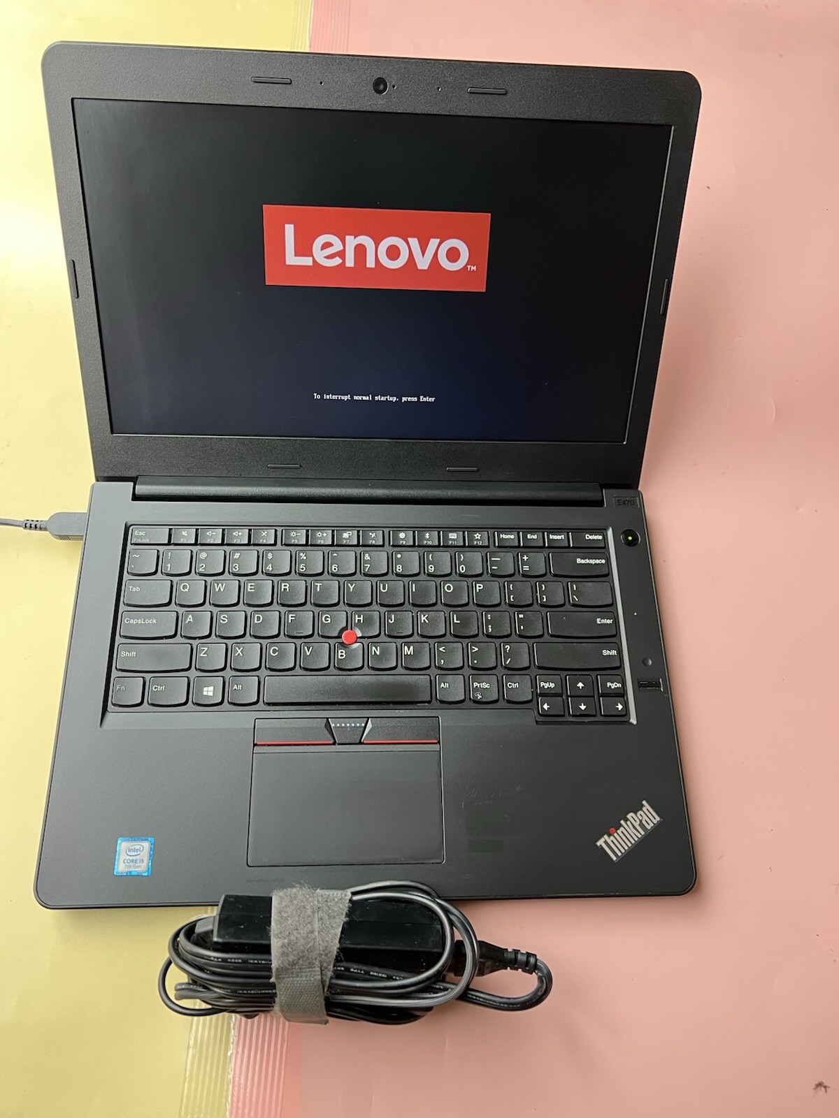 LENOVO THINKPAD E470 Core i5-7200U 16GB RAM 128GB SSD WEBCAM BLUETOOTH HDMI