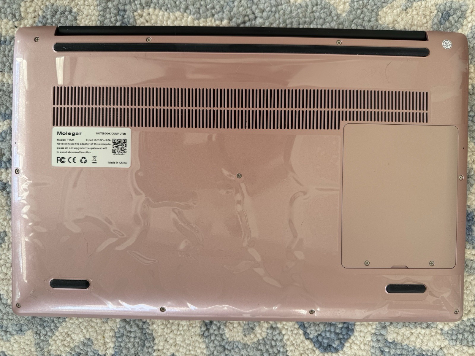 Molegar Pink Laptop Computer 15.6” T152A 16GB ram 1080p