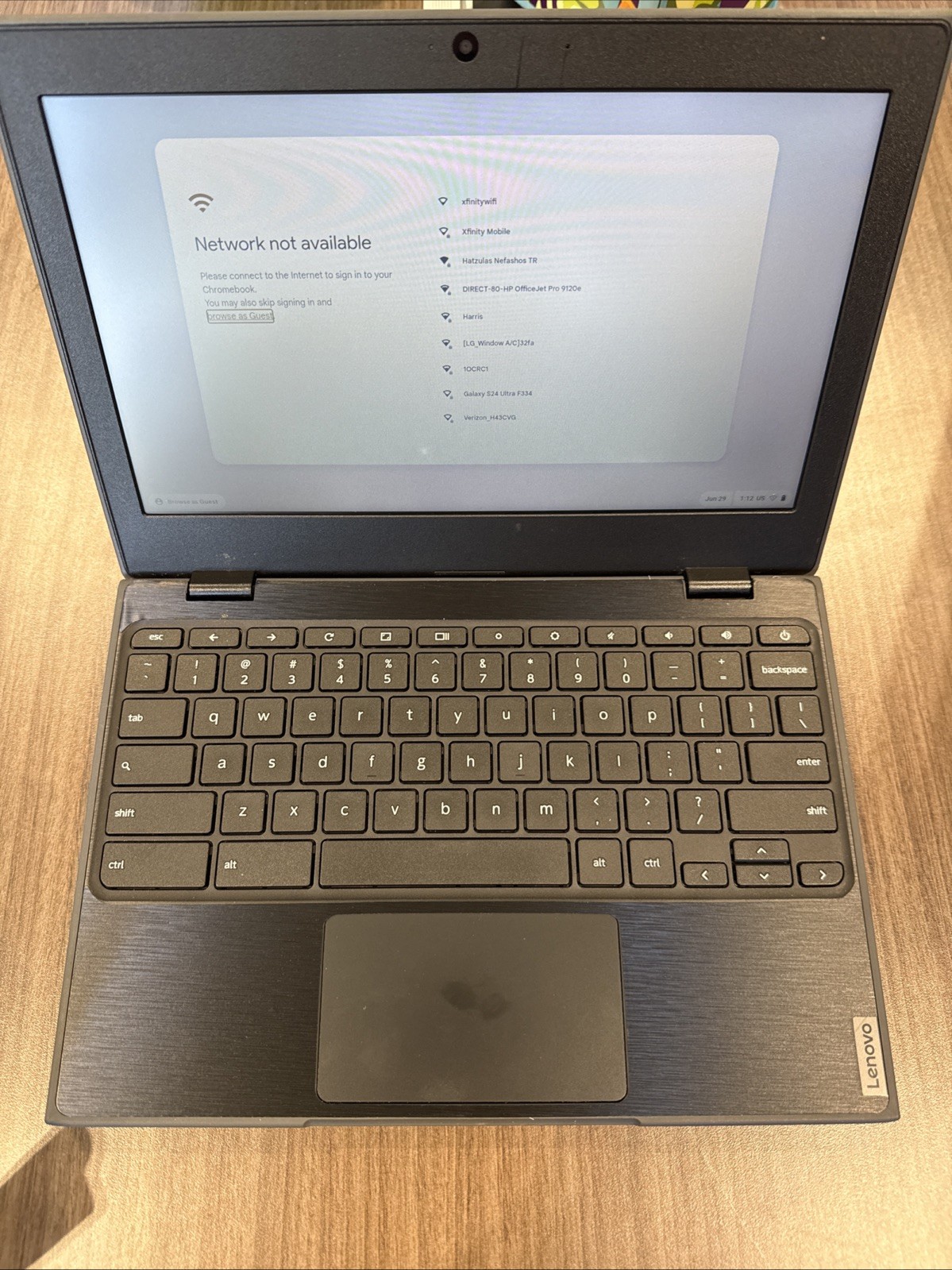 Lenovo 300e Chromebook 2nd Gen MTK 11.6″ Touchscreen MediaTek M8173C 4GB 32GBSSD