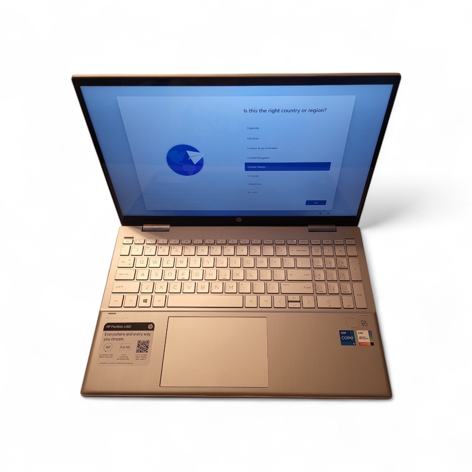 HP Laptop 15-DW3071CL 15.6 LED Windows 11 512GB SSD New Open Box