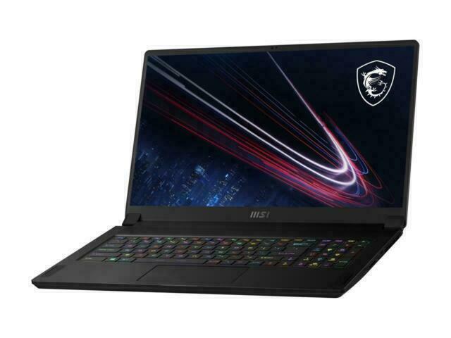 MSI GS76 Stealth 11UH-078 17.3″ 4K 120Hz (Intel Core i9-11900H, 2TB SSD, 64GB…