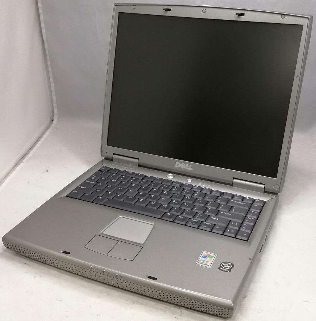 FOR PARTS 14.1″ Dell Inspiron 1150 (Celeron/2.40 GHz/NO RAM/NO HDD)