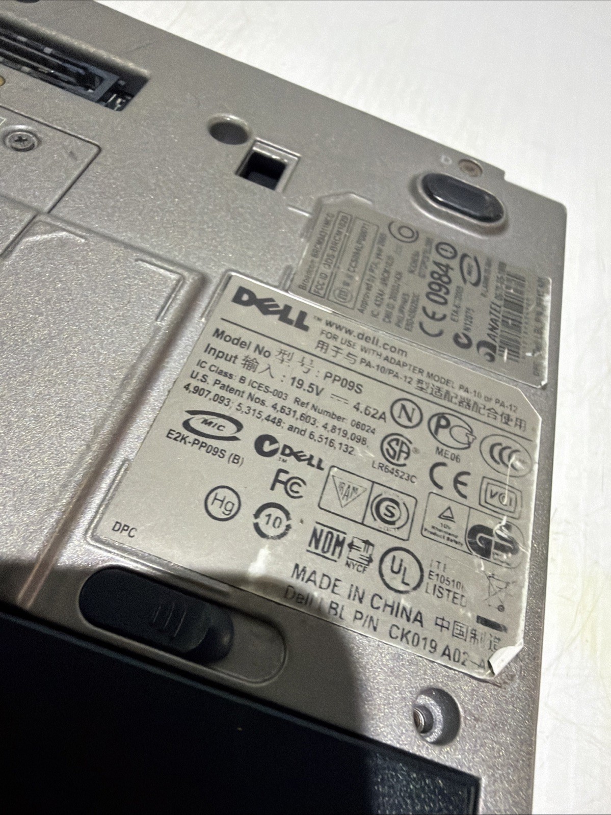 Dell Latitude D430 12″ Laptop Core 2 Duo 2gb Ram No Drives Boots Bios NO P/S