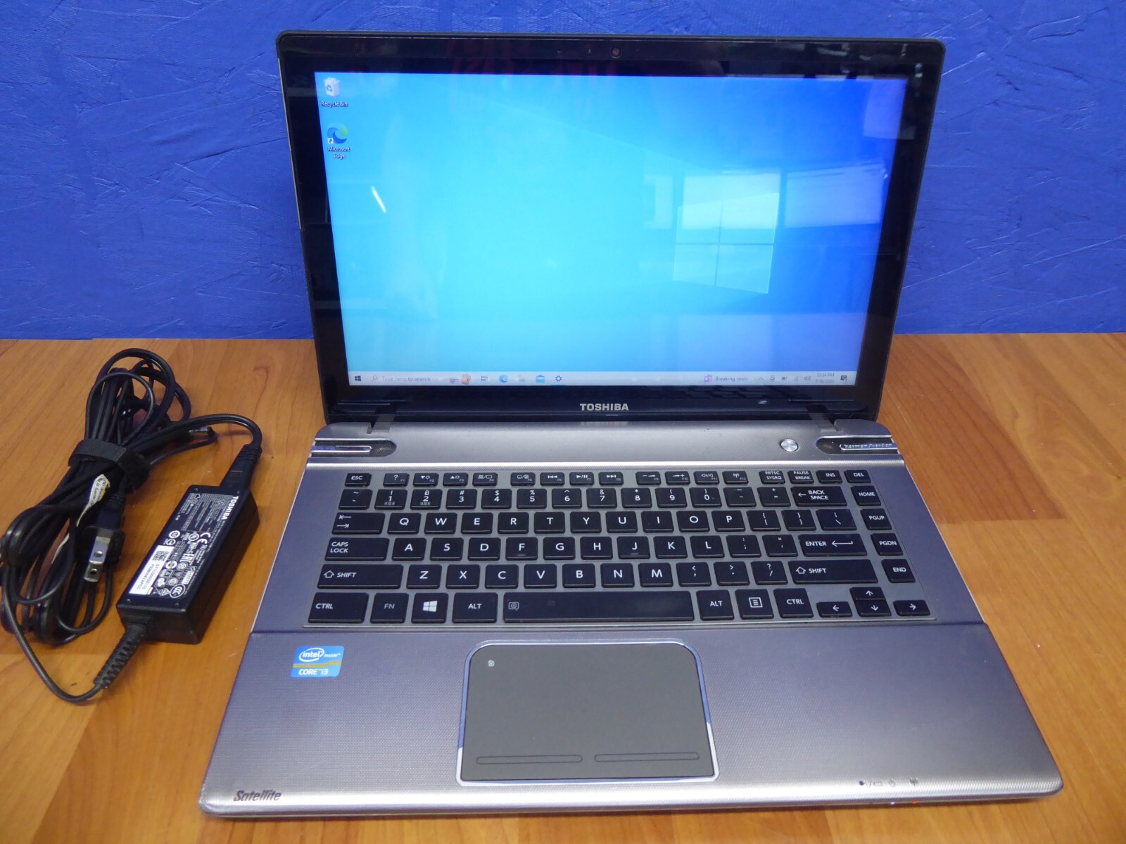 TOSHIBA SATELLITE P845T -S4305 14″ i3-3217U 1.86GHz 8GB 240GB SSD WINDOWS 10 HOM