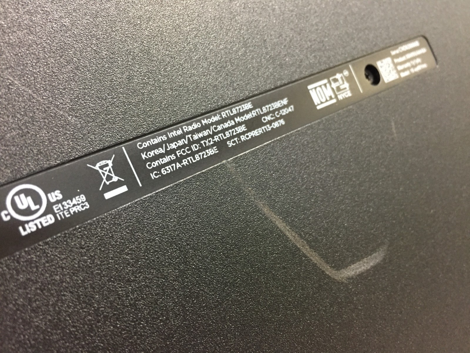 *Bad Battery*HP 15-ay091ms 15.6″ Touchscreen Laptop/i3-6100U/8G RAM/1TB HDD/W10H