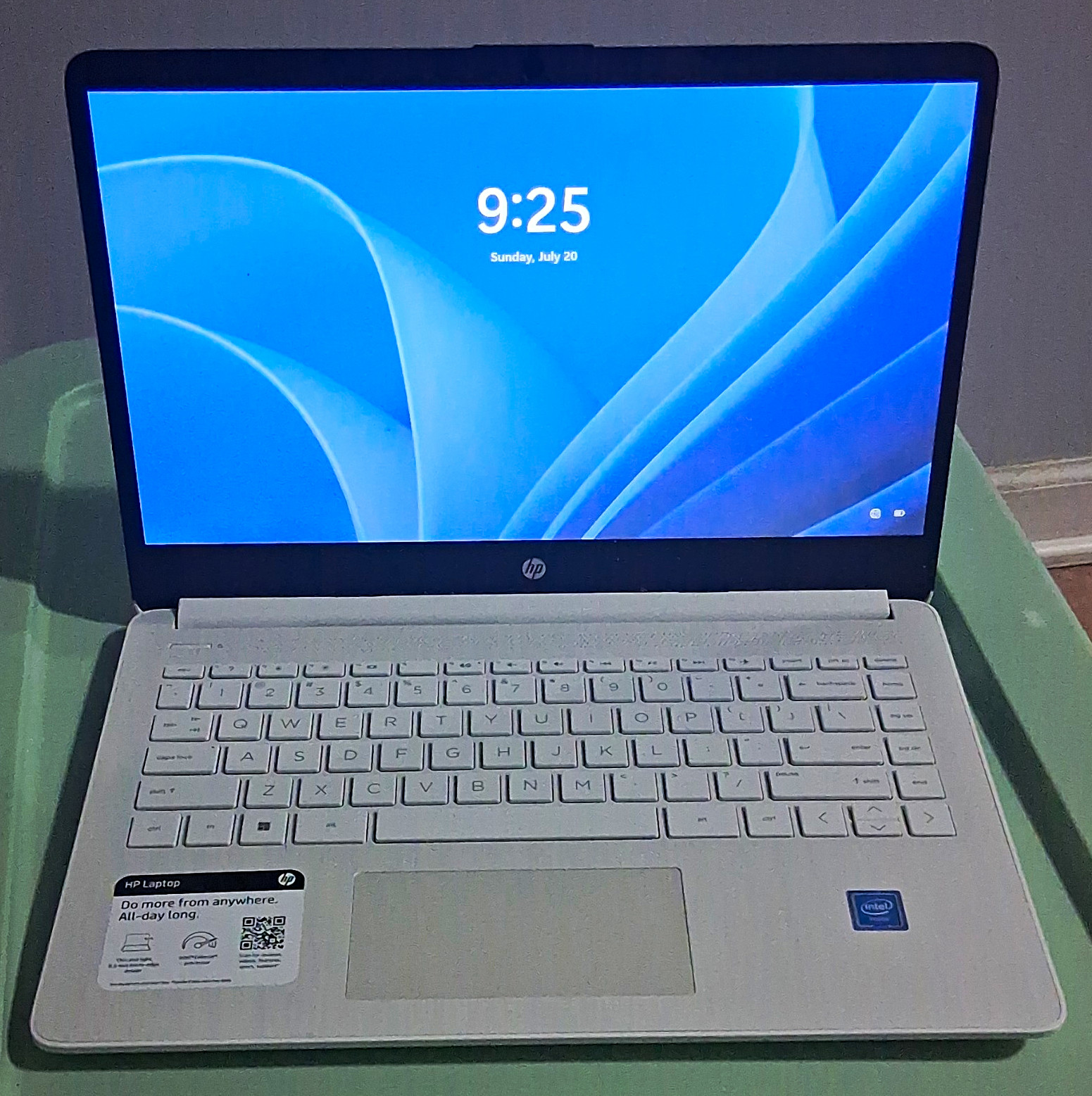HP – 14″ Laptop, Intel Celeron 4GB RAM, 64GB eMMC, Snowflake White