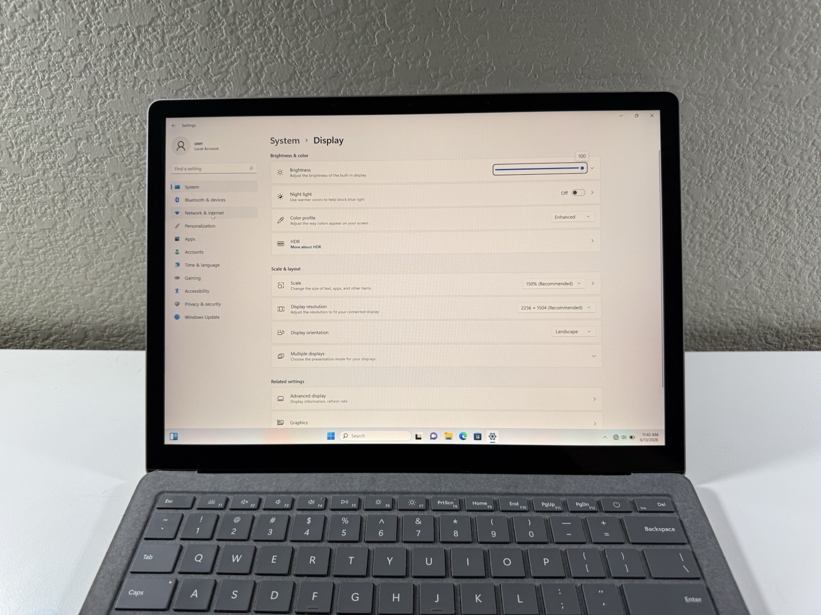 Microsoft Surface Laptop 5 13.5” 1950 Intel Core i7-1265U 16GB RAM 512GB NVME