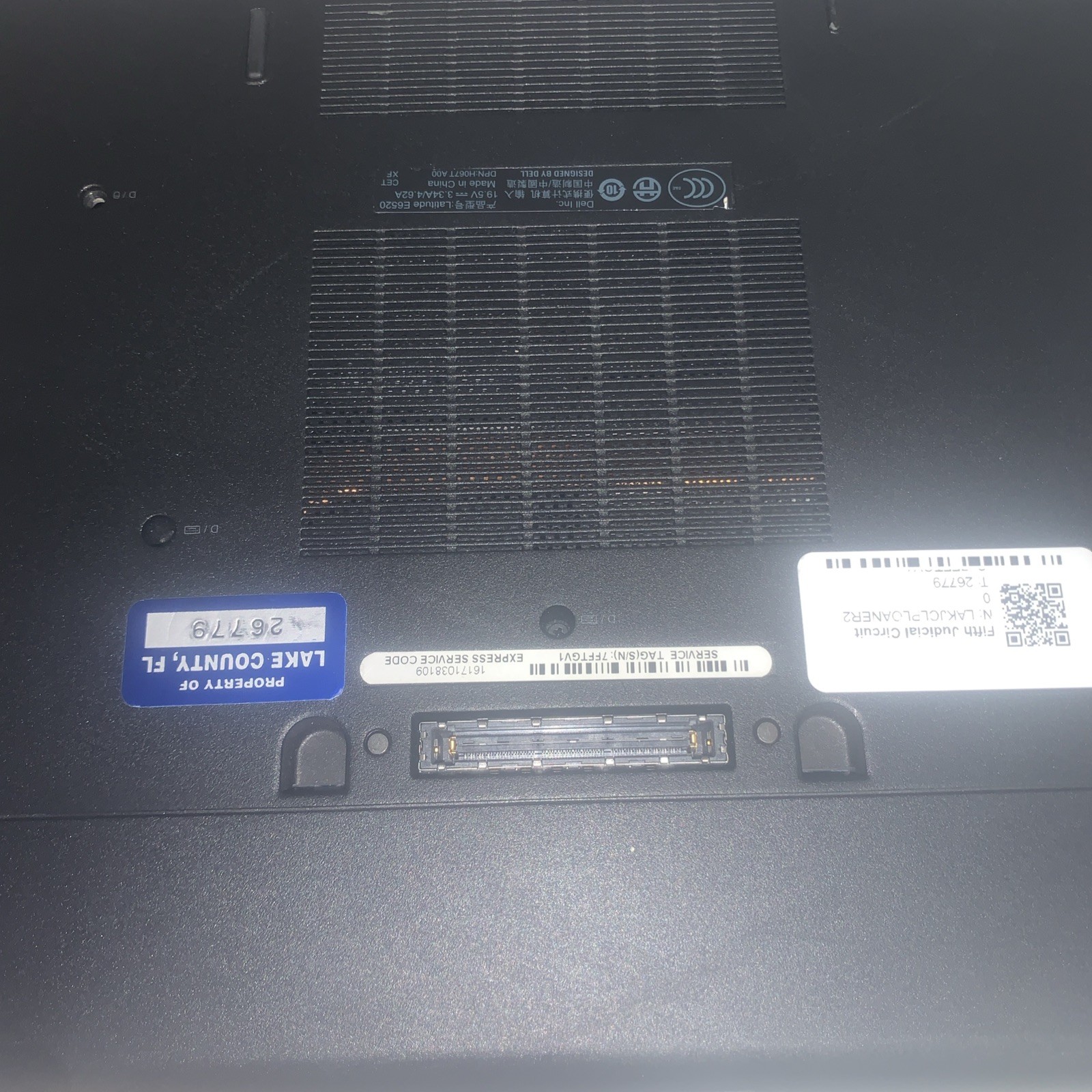 Dell Latitude E6520 Intel i7-2720QM 2.20GHz 8GB RAM