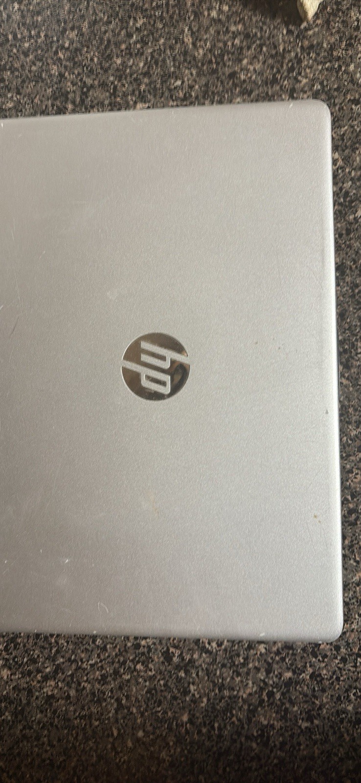 HP Silver Laptop AMD Ryzen Processor Radeon Graphics Notebook