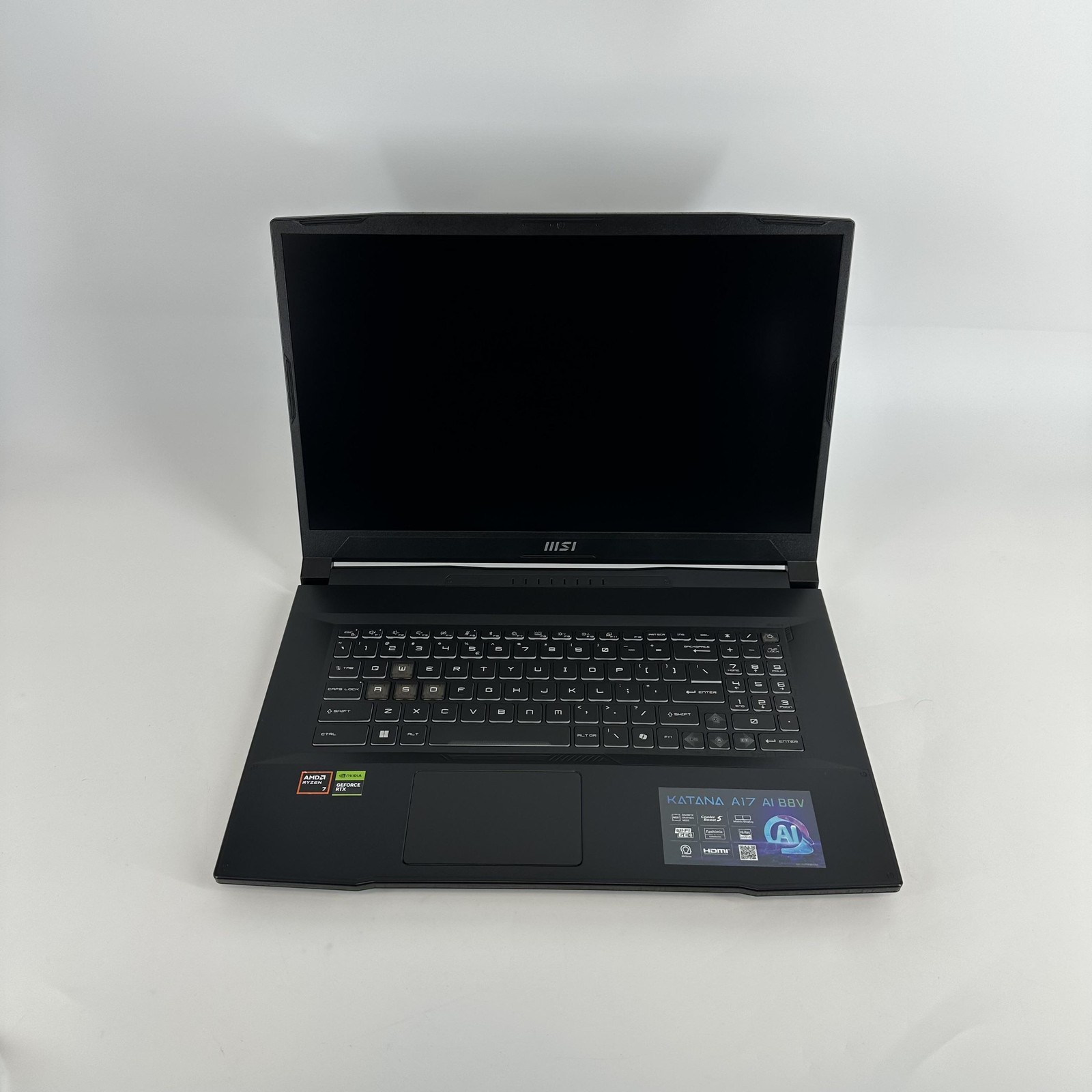 MSI Katana A17 AI 17.3 FHD 3.8GHz Ryzen 7 8845HS 16GB 1TB SSD RTX 4070 Very Good