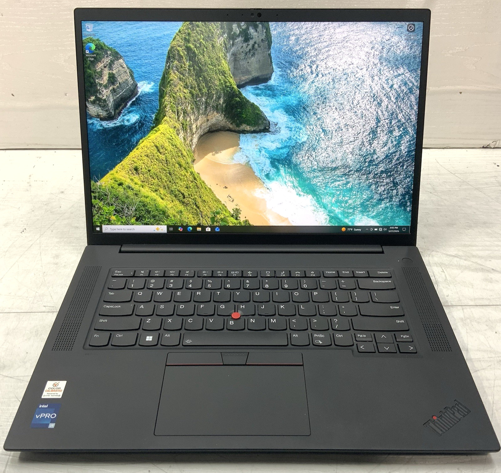 Lenovo ThinkPad P1 Gen 5 Intel Core i9-12900H 64GB DDR5 2TB NVMe RTX 3080ti W10P
