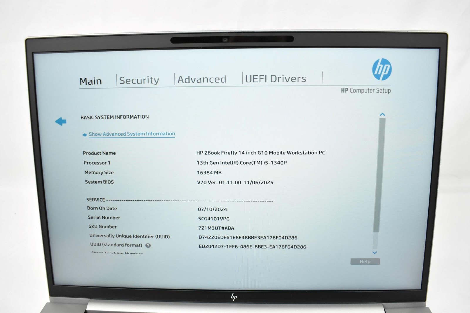HP Z Book Firefly 14 G10 Touch i5-1340P 16GB 256GB SSD 14″ No OS *See Details*