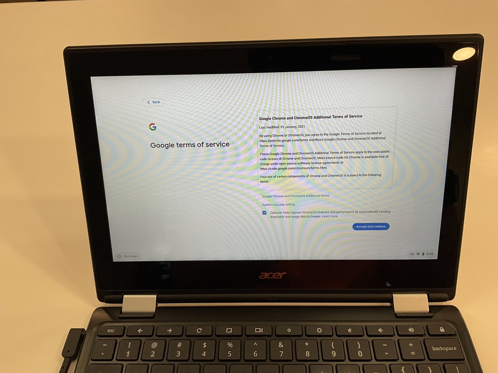 Acer Chromebook 2 In 1 Laptop R11 C738T-N15Q8