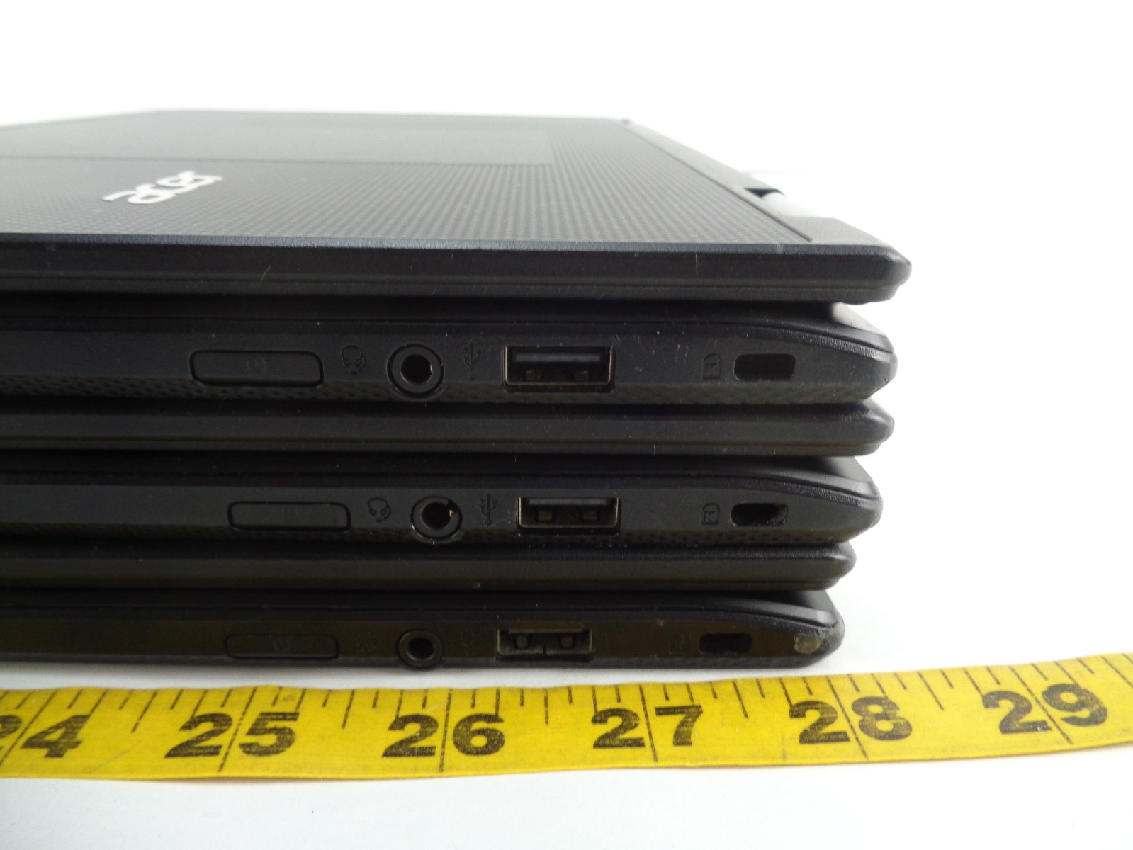Lot of 3 Acer R11 C738T 2-in-1 Chromebook Laptop Tablet Touchscreen with Charger