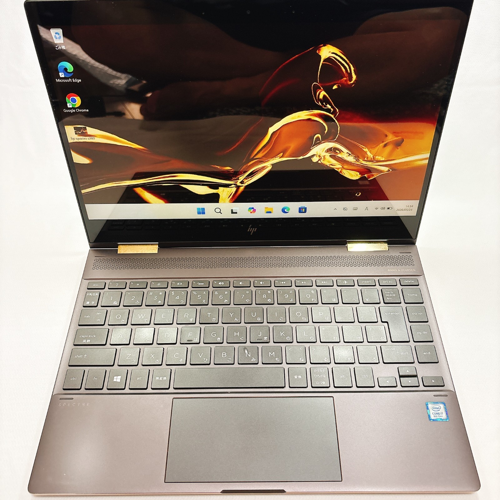 HP Spectre x360 13-ae0xx Core i7 16GB RAM 512GB SSD 13.3″ 2in1 convertible #1006