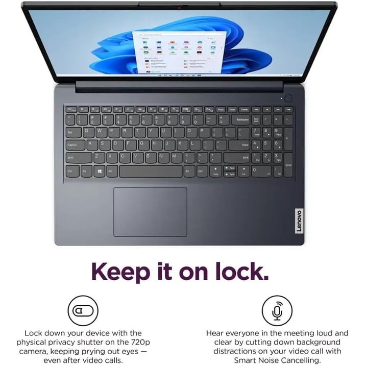Lenovo Ideapad 1 15.6″ HD Laptop Celeron N4500 1.1GHz 4GB DDR4 128GB SSD Abyss