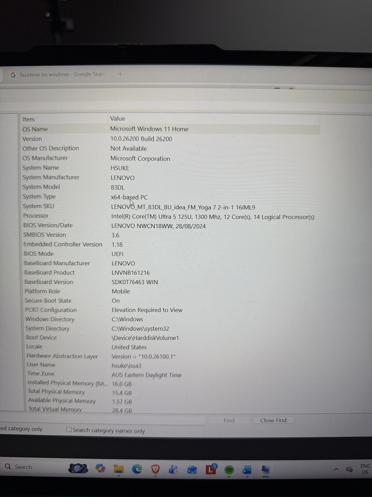 Lenovo Yoga 7i Gen 9 16″ 2 In 1 Touchscreen