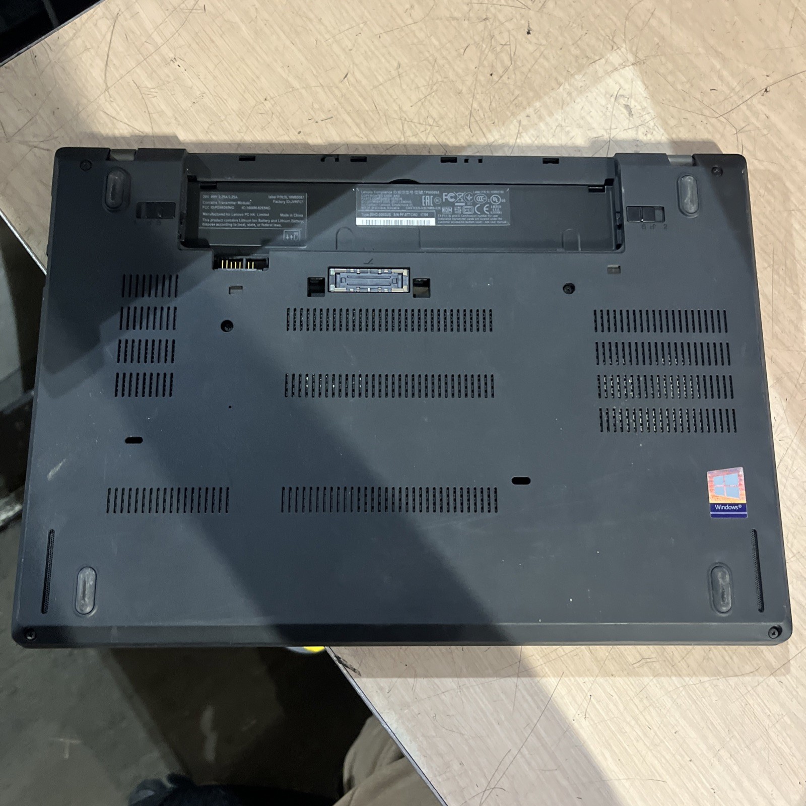 LENOVO THINKPAD T470 INTEL CORE I7-7600U 2.80GHZ 8GB RAM NO HD